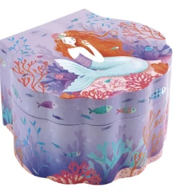 Djeco Smykkeskrin m. Musik - 14,5x8,5x13,5 cm - Enchanted Mermai