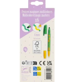 Djeco Trylletuscher - 6 stk. - Multifarvet