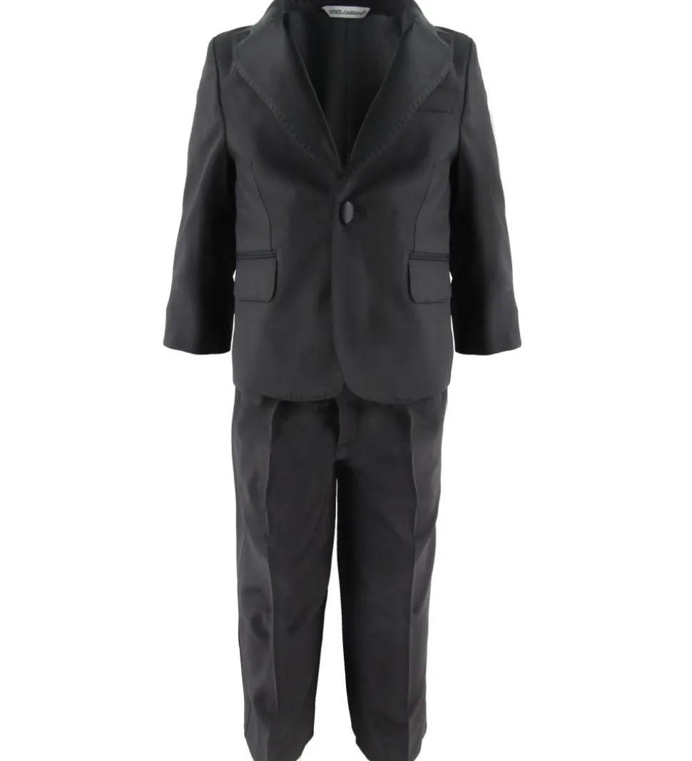 Dolce & Gabbana Jakkesæt - Uld/Viskose - Sort