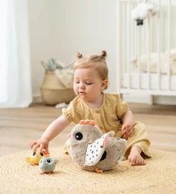 Done by Deer Aktivitetslegetøj - Clucky - Sand