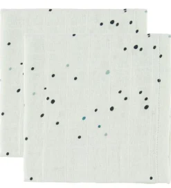 Done By Deer Babysvøb - 120x120 - 2-pak - Blue Dreay Dots