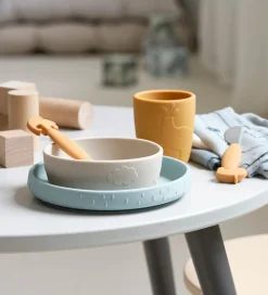 Done by Deer Bestiksæt - 3 Dele - Deer Friends Mustard