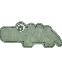 Done By Deer Gulvtæppe - 110x46 cm - Croco Green