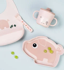 Done By Deer Silikone Stick And Stay Tallerken - Pigee - Powder