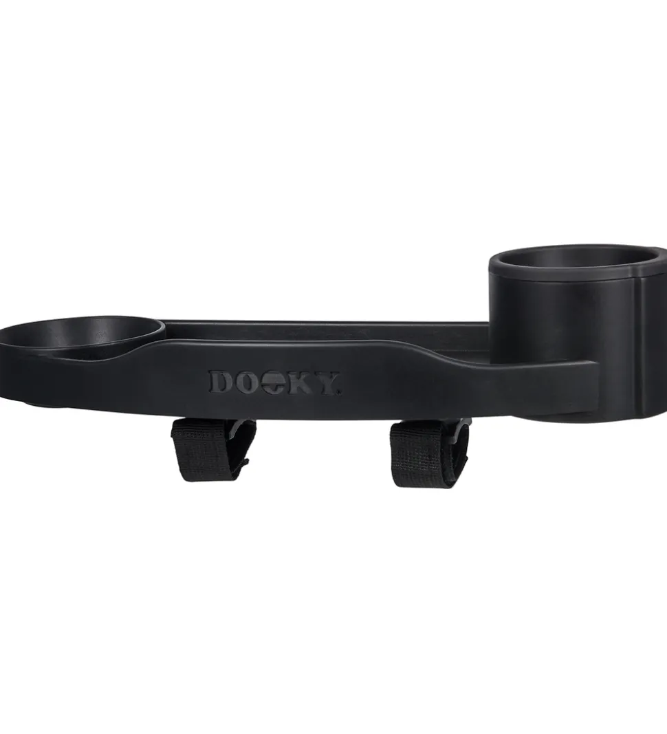 Dooky Aktivitetsbakke/Snackbakke Til Barnevogn/Klapvogn - Sort