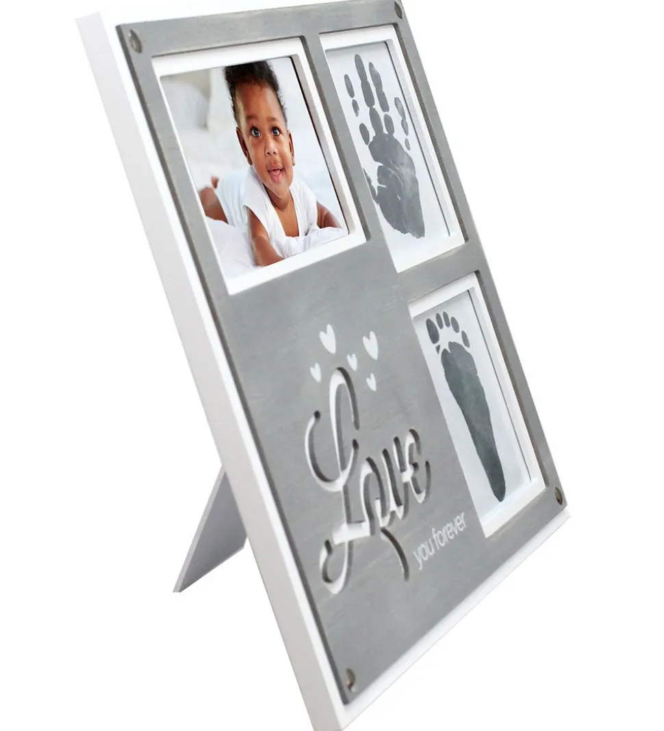 Dooky Hånd- og Fodaftryk Sæt - Happy Hands - Vintage Love You