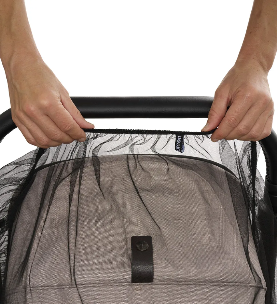 Dooky Myggenet - Klapvogn - Sort