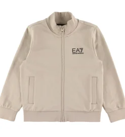 EA7 Sweatsæt - Beige/Sort