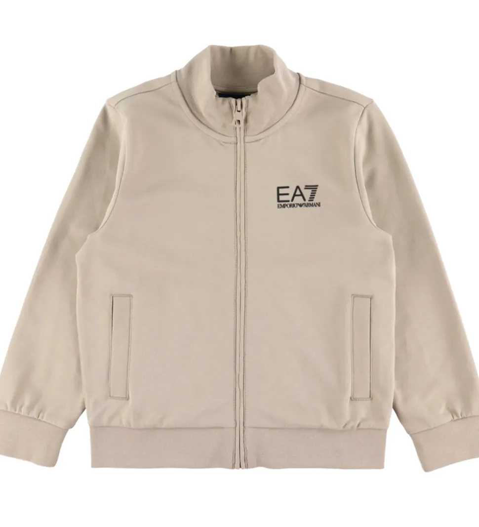 EA7 Sweatsæt - Beige/Sort