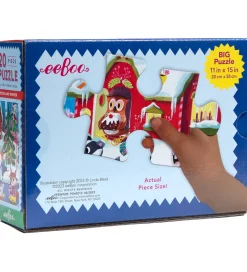 Eeboo Puslespil - 20 Brikker - 28x38 cm - Woodland Winter