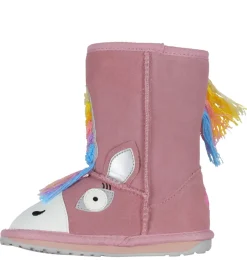 EMU Australia Bamsestøvler - Magical Unicorn - Pale Pink