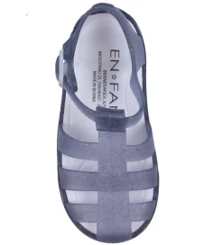 En Fant Badesandaler - Glimmer - India Ink