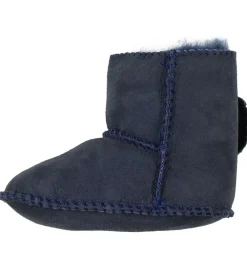 En Fant Lammeskindsfutter m. For - Navy