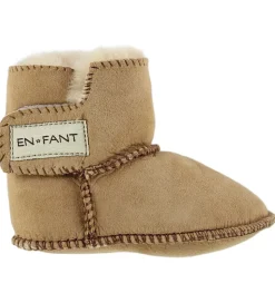 En Fant Lammeskindsfutter m. For - Brun