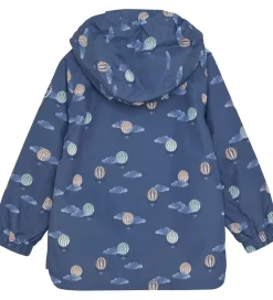 En Fant Sommerjakke - Vintage Indigo m. Luftballoner