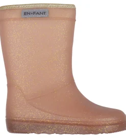 En Fant Termostøvler m. Glimmer - Rose Taupe