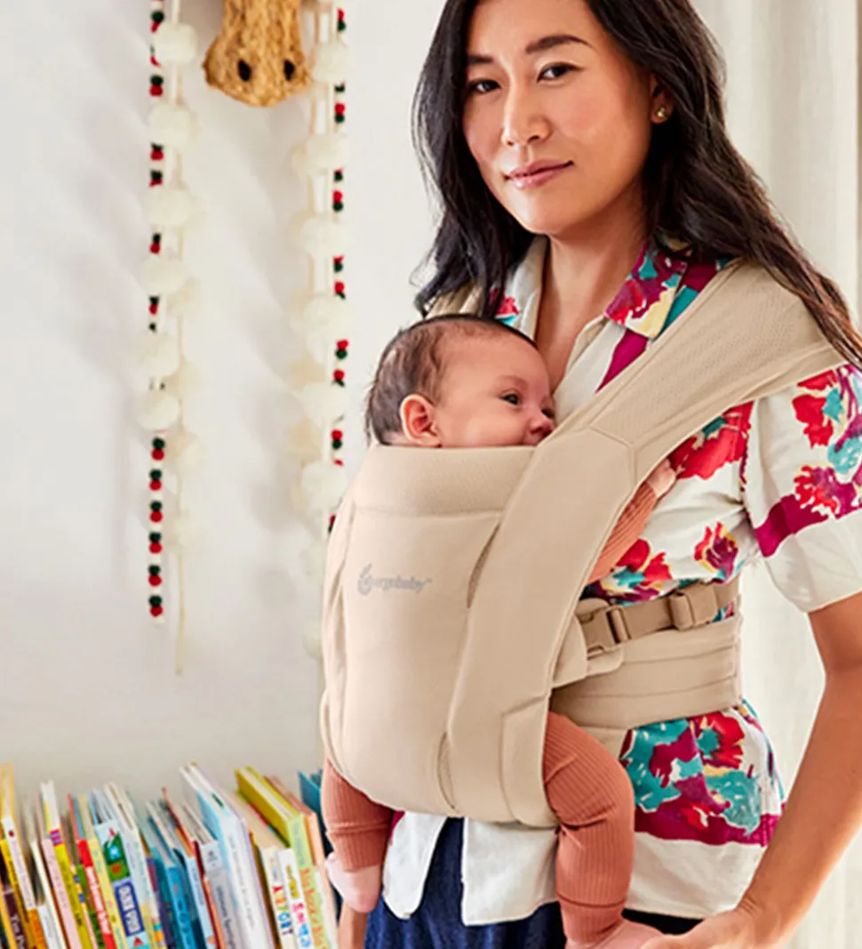 Ergobaby Bæresele - Embrace - Soft Air Mesh - Cream