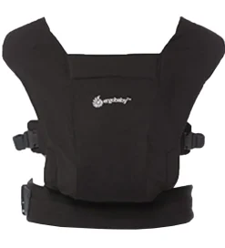 Ergobaby Bæresele - Embrace - Soft & Snug Knit - Pure Black