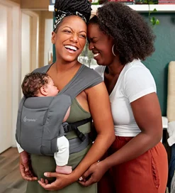 Ergobaby Bæresele - Embrace - Soft Air Mesh - Washed Black