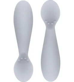 EzPz Tiny Spoon - 2-pak - Lysegrå