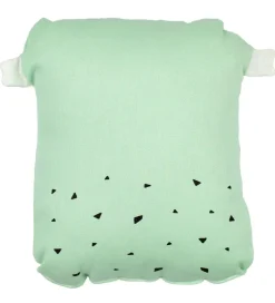 Fabelab Pude - 20x15 - Animal Friends - 20 cm - Turkis/Hvid m. U