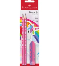 Faber-Castell Blyantsæt - 3 Dele - Unicorn