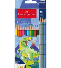 Faber-Castell Farveblyanter - 10+3 stk. - Dinosaur Metallic
