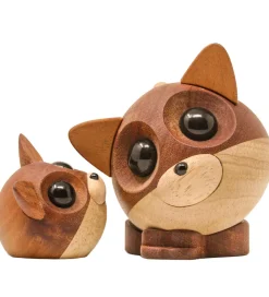 FableWood Pick-Me-Up Ræv - Mikkel - 9 cm - Natur