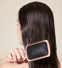 Fan Palm Hårbørste - Large - Wet - Bloom