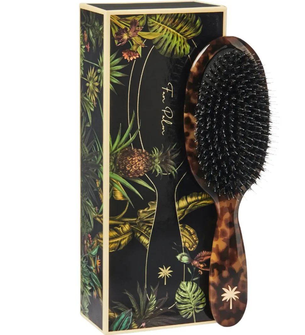 Fan Palm Hårbørste - Medium - Turtle