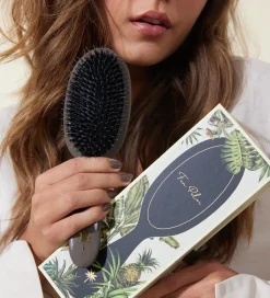 Fan Palm Hårbørste - Medium - Mink