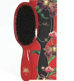 Fan Palm Hårbørste - Medium - Red Poppy