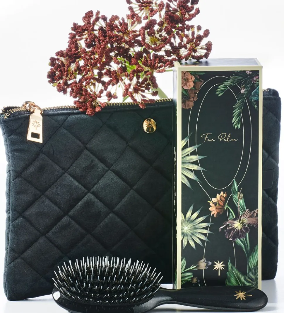 Fan Palm Hårbørste - Small - Stardust