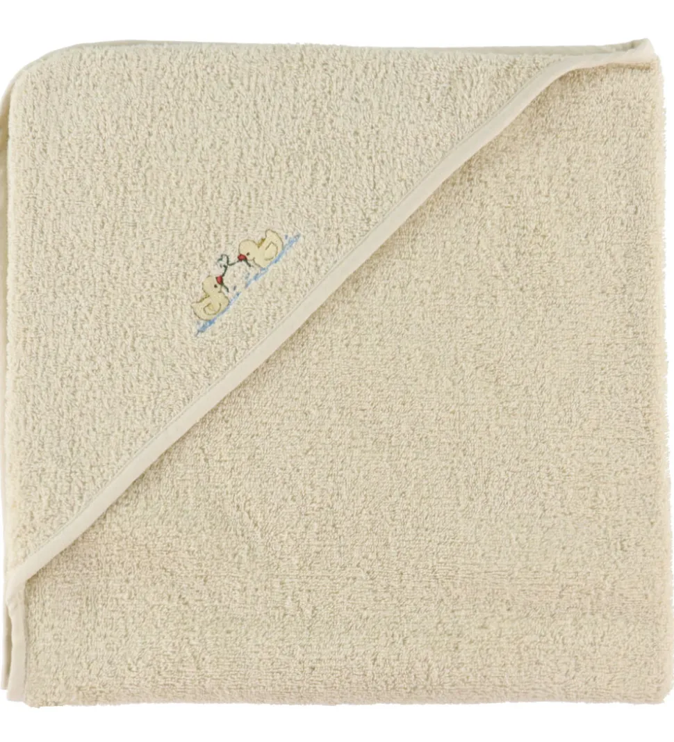 Fanga Fontana Babyhåndklæde - Figo - 75x75 cm - Antique White