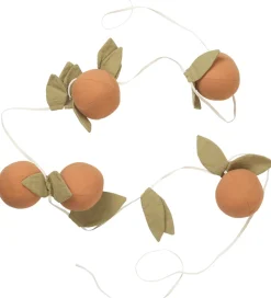 Ferm Living Appelsin Guirlande - 220 cm - Orange/Grøn