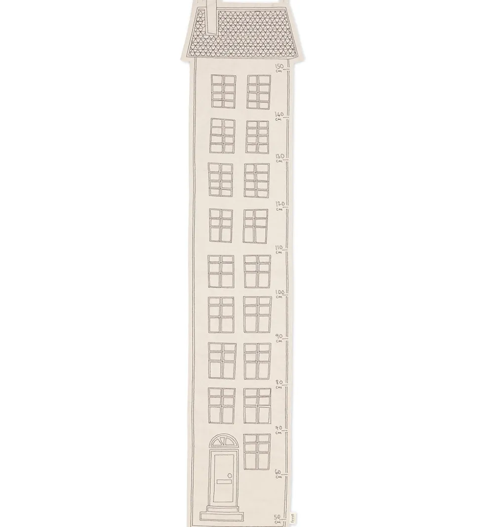 ferm Living Højdemåler - 50-150 cm - Abode - Off White
