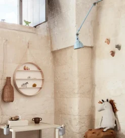 ferm Living Knage - Håndskåret Træ - 9,5x9,5x5 cm - Giraf