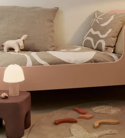 Ferm Living Lampe - Bærbar - Rosa/Hvid