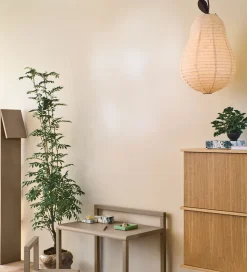 Ferm Living Lampeskærm - Pear - 37x62,7 cm - Natural