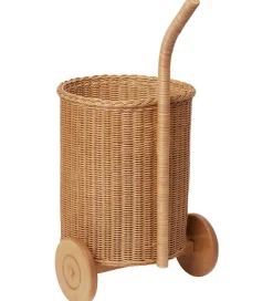 Ferm Living Opbevaringskurv - Rattan - Tukki Trolley - Natural