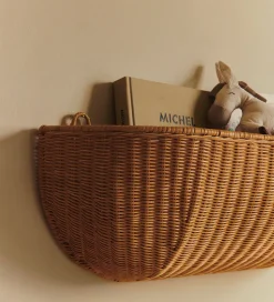 Ferm Living Væglomme - Flettet Rattan - 75x25 cm - Natural