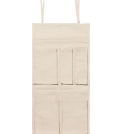 Ferm Living Væglommer - Canvas - 65x32 cm - Off White