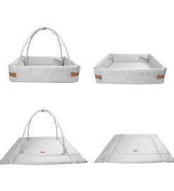 Filibabba Aktivitetsnest - Soft Quilt - Pearl Blue