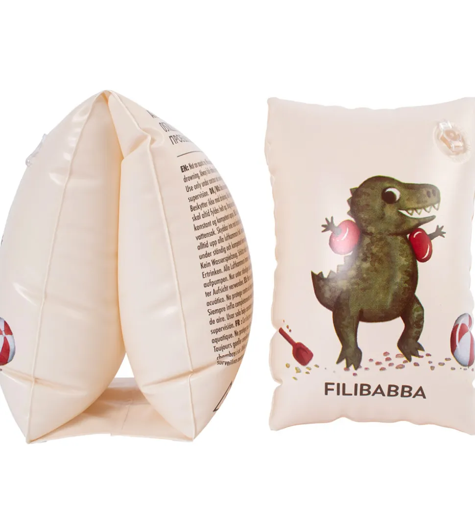 Filibabba Badevinger - Alfie - 3-6 år - Dino Beach