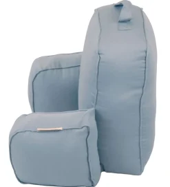 Filibabba Barnevognspude - Gry - Powder Blue