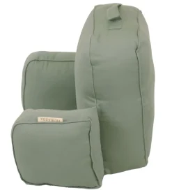Filibabba Barnevognspude - Gry - Moss Green