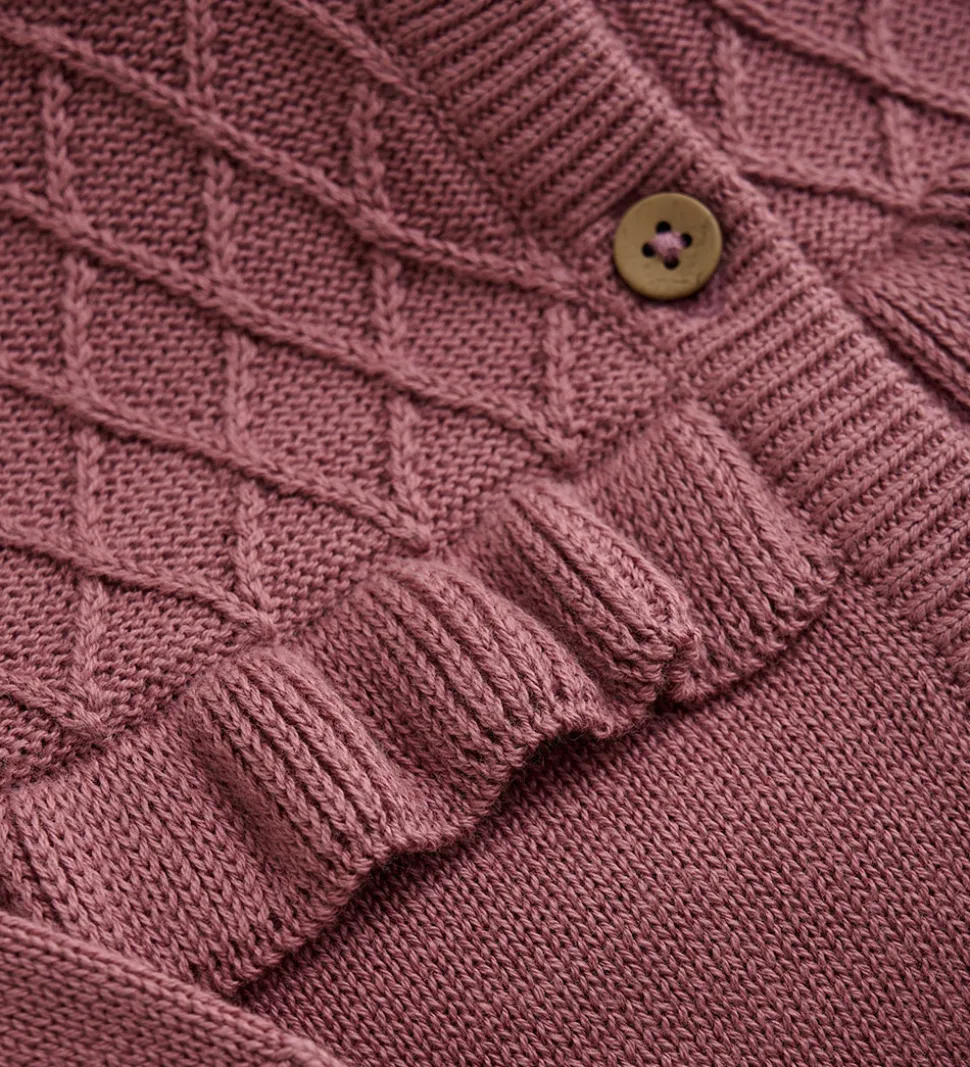 Fixoni Cardigan - Strik - Wistful Mauve