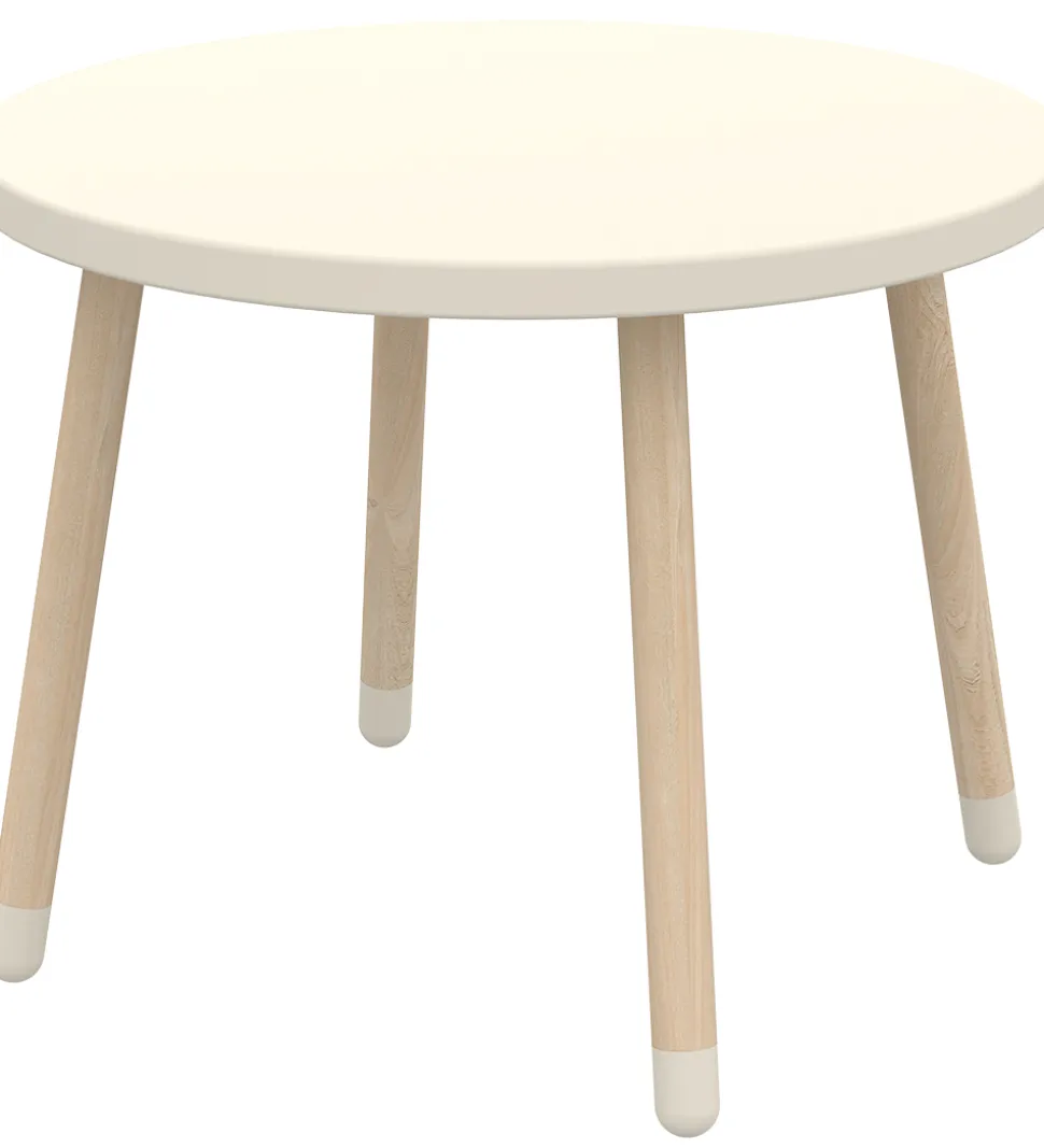 Flexa Bord - Dots - 60x47 cm - Creme