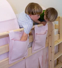 Flexa Sengelommer - 3-pak - 28,5x39,5 cm - Mauve Morn