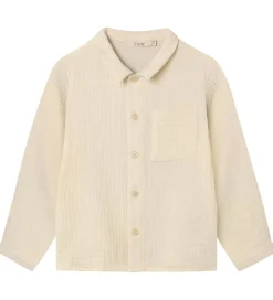 Fliink Skjorte - Musselin - Elmo - Sandshell